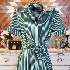 1940's Style Midi Dress